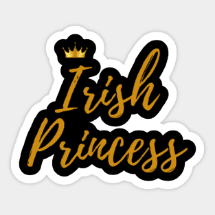 Irish princess Sticker